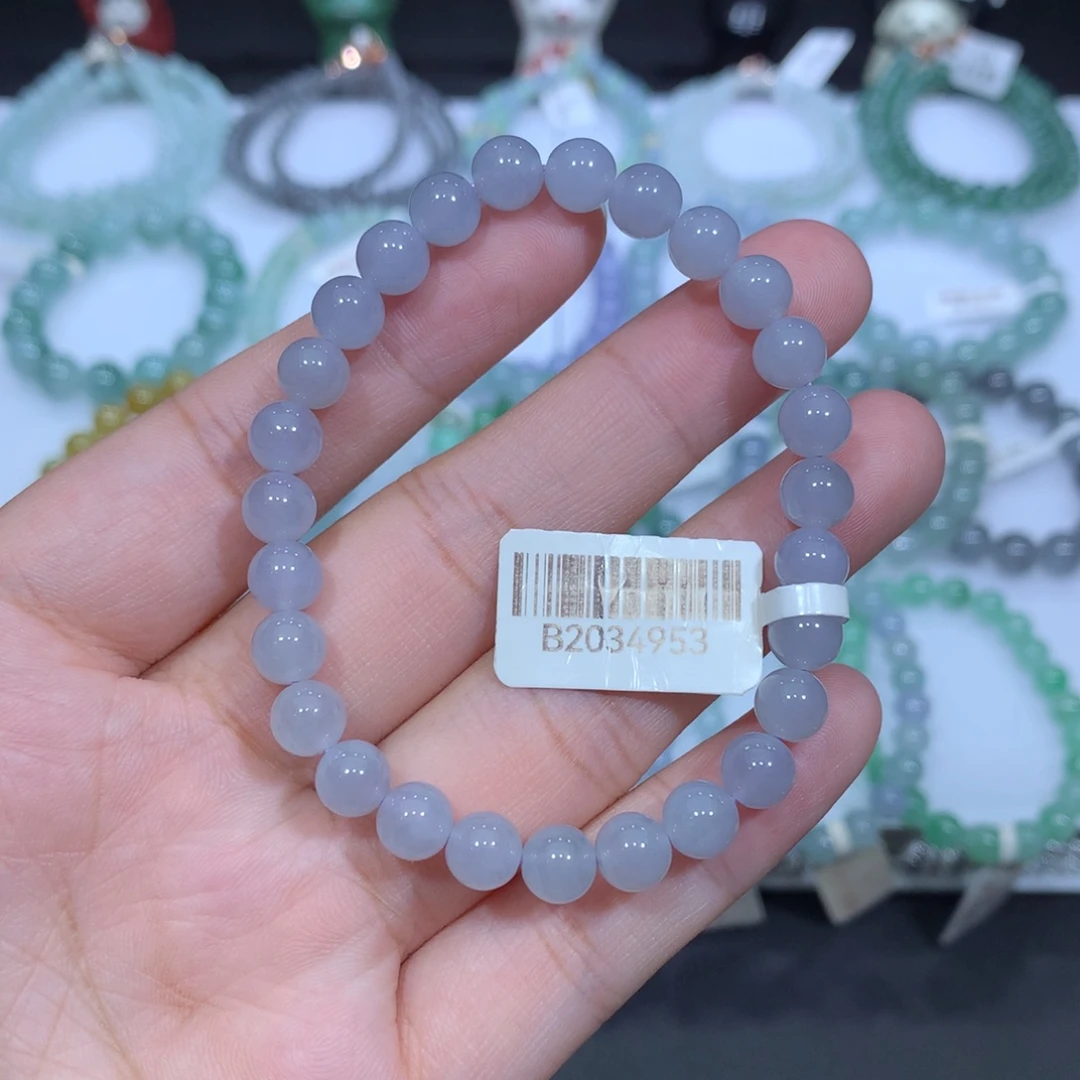 未镶嵌手串翡翠天然