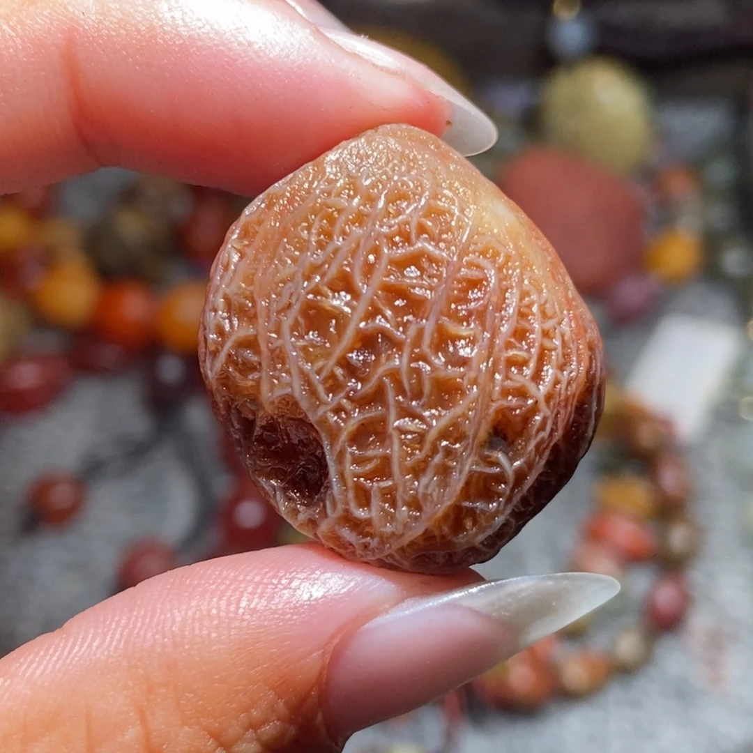 未镶嵌玛瑙/玉髓珠宝半成品