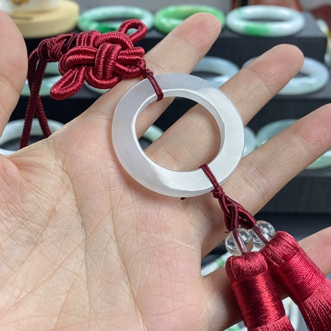 翡翠未镶嵌颈饰天然翡翠