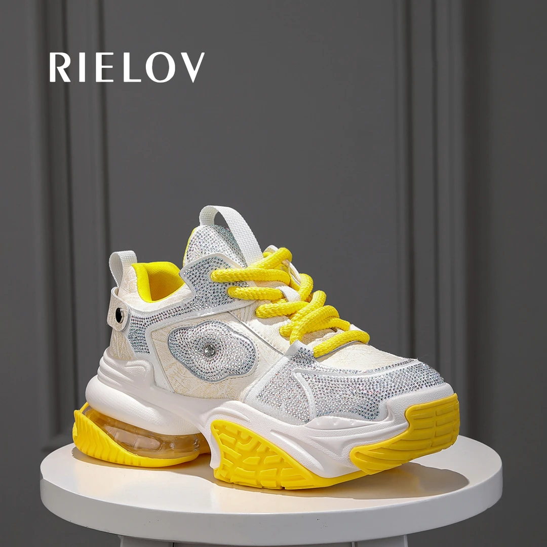 臻选●RIELOV时尚厚底增高6cm潮流百搭女士休闲鞋2522