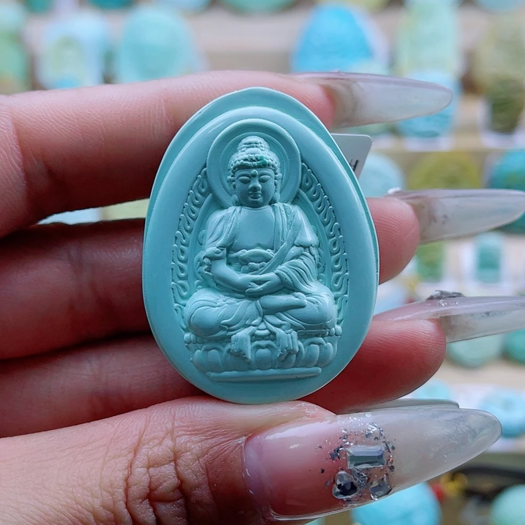 绿松石未镶嵌珠宝奇石