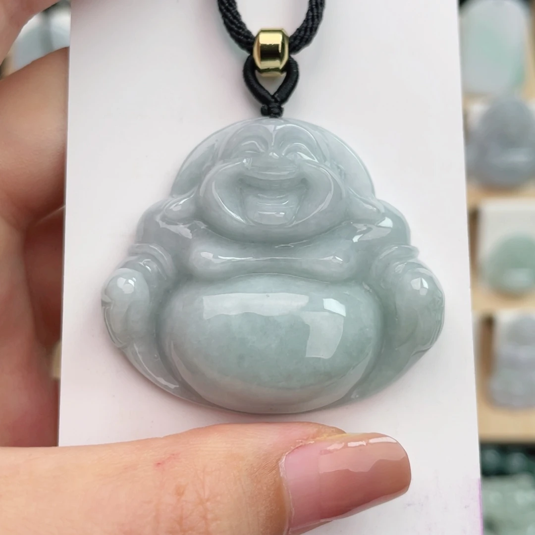 颈饰未镶嵌翡翠佛公