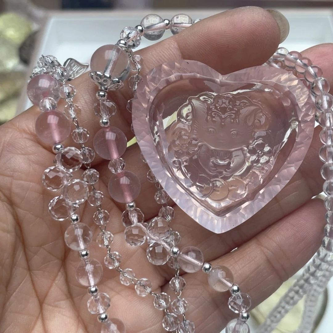 未镶嵌吊坠(不含链)水晶洋**y