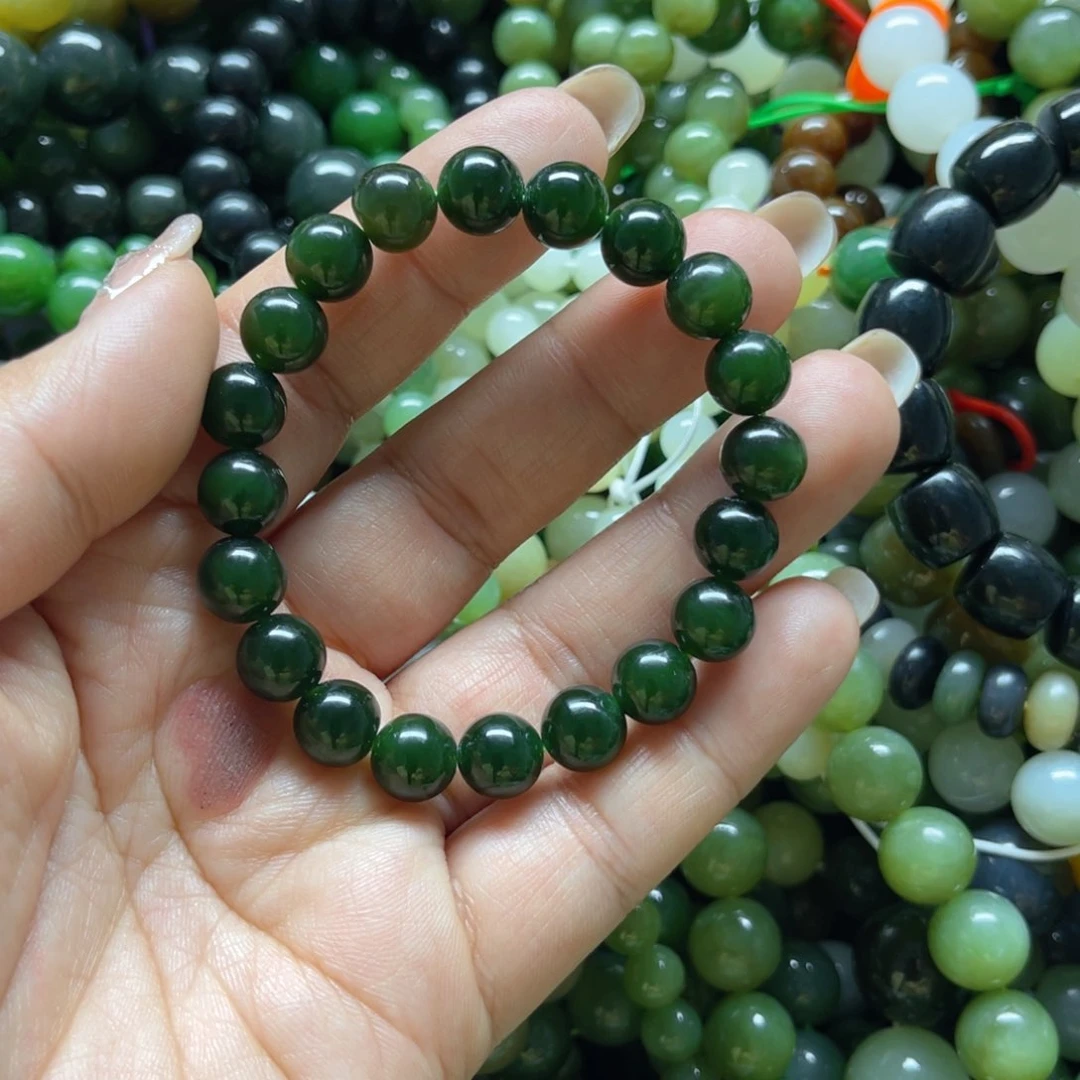 和田玉手链未镶嵌