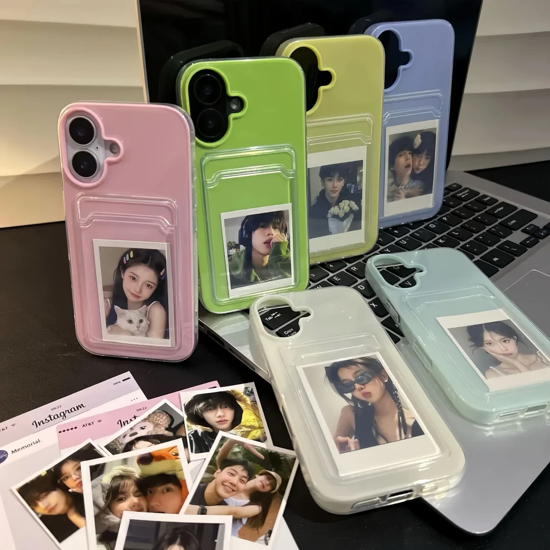 BANCA简约透明卡包二合一适用苹果16Promax手机壳iPhone15/14/13