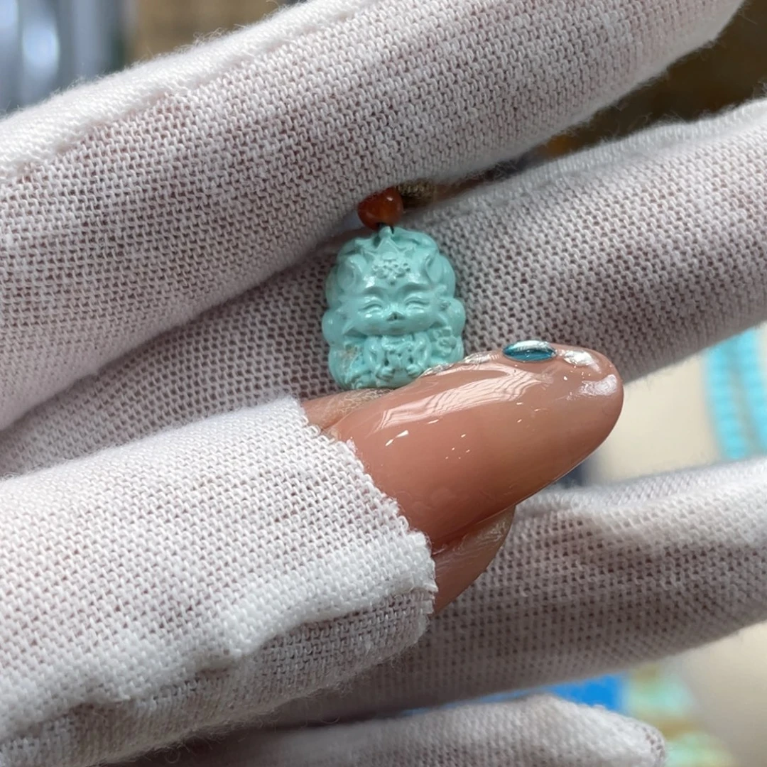 未镶嵌绿松石挂件