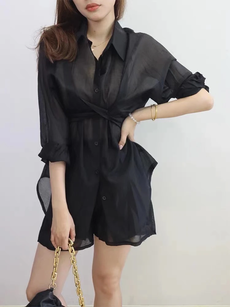 时尚显瘦收腰套装