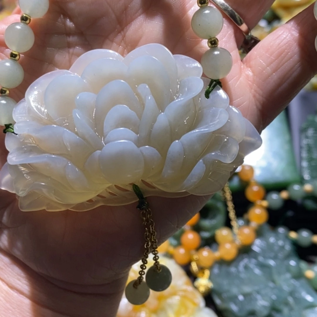 【闪购商品】岫玉毛衣链未镶嵌