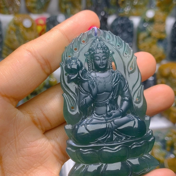 吊坠(不含链)未镶嵌翡翠