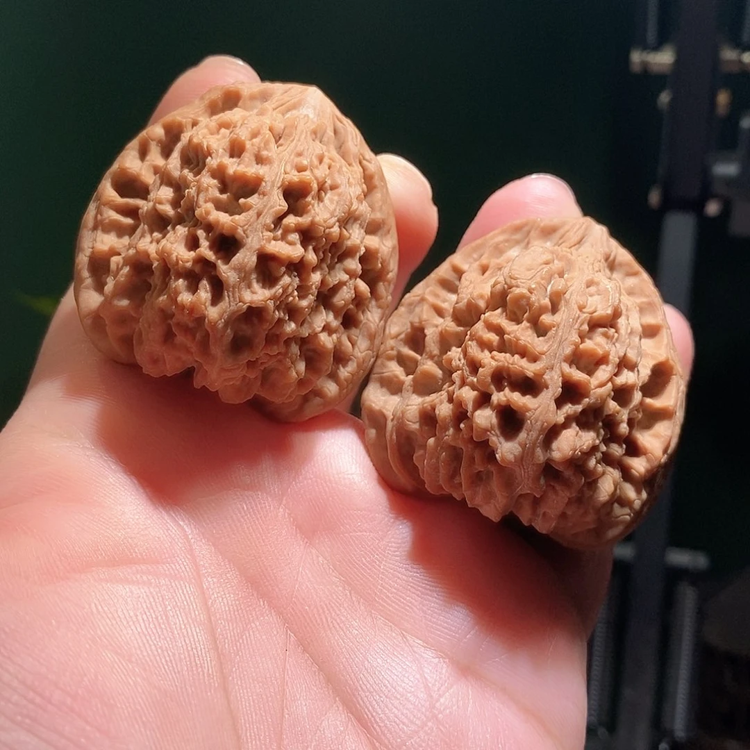 七***d文玩核桃把件44南疆石全品