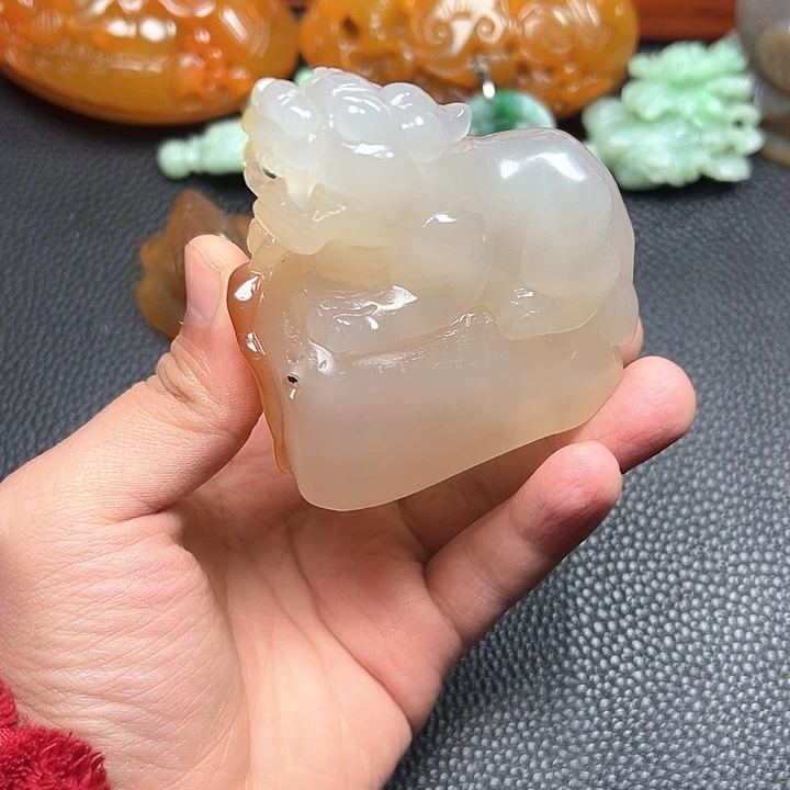 玛瑙/玉髓未镶嵌手把