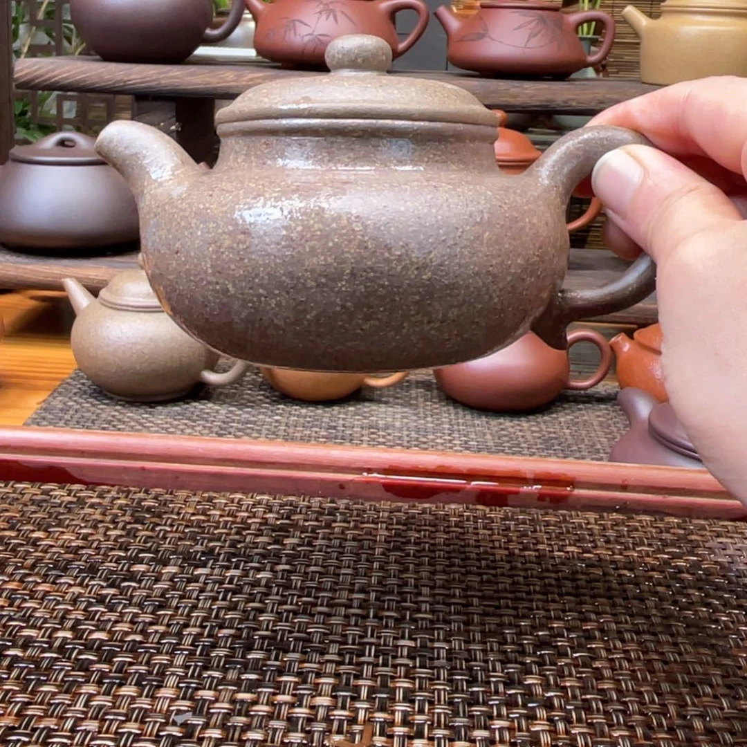 茶壶紫砂宜兴原矿紫砂手工制全240