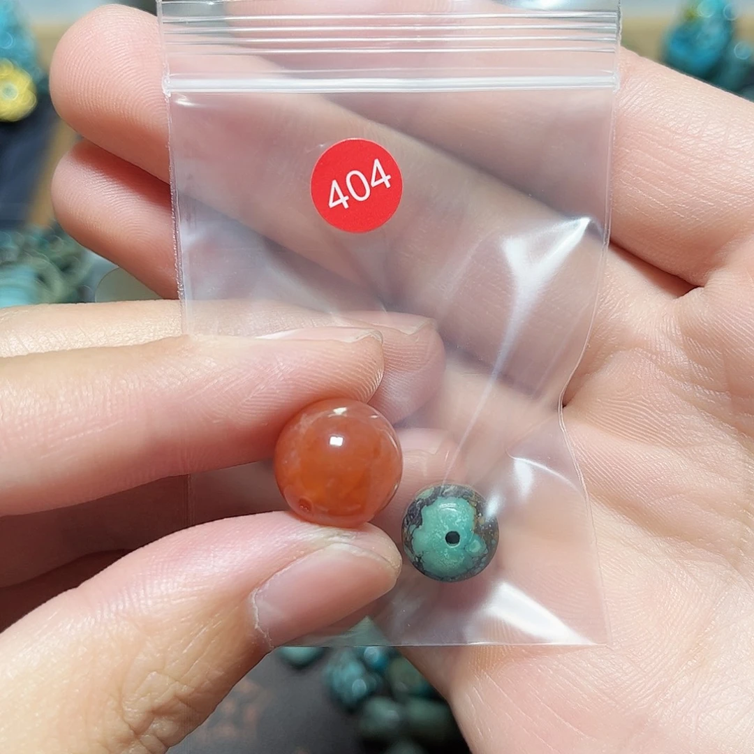暖***)玛瑙/玉髓未镶嵌圆珠桶珠老型手串！！