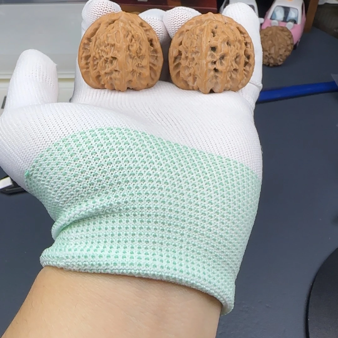 文玩核桃吊坠40全品白狮子