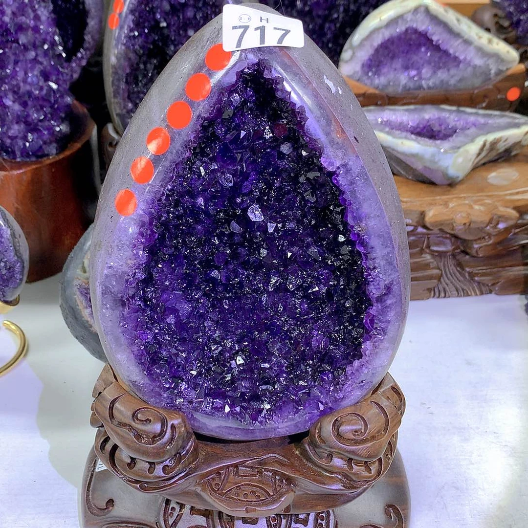 大型摆件（非配饰）紫晶未镶嵌