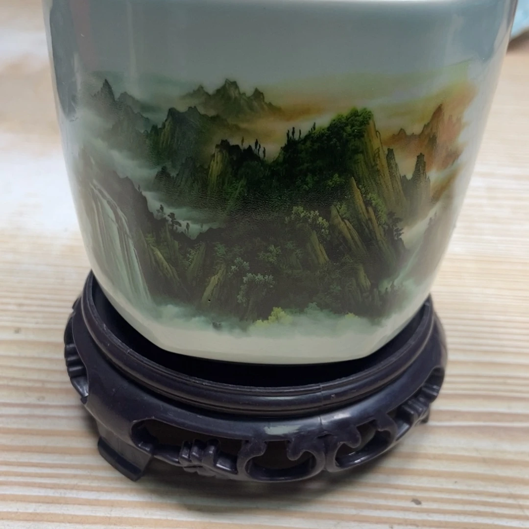 瓷片陶瓷花盆陶瓷艺术