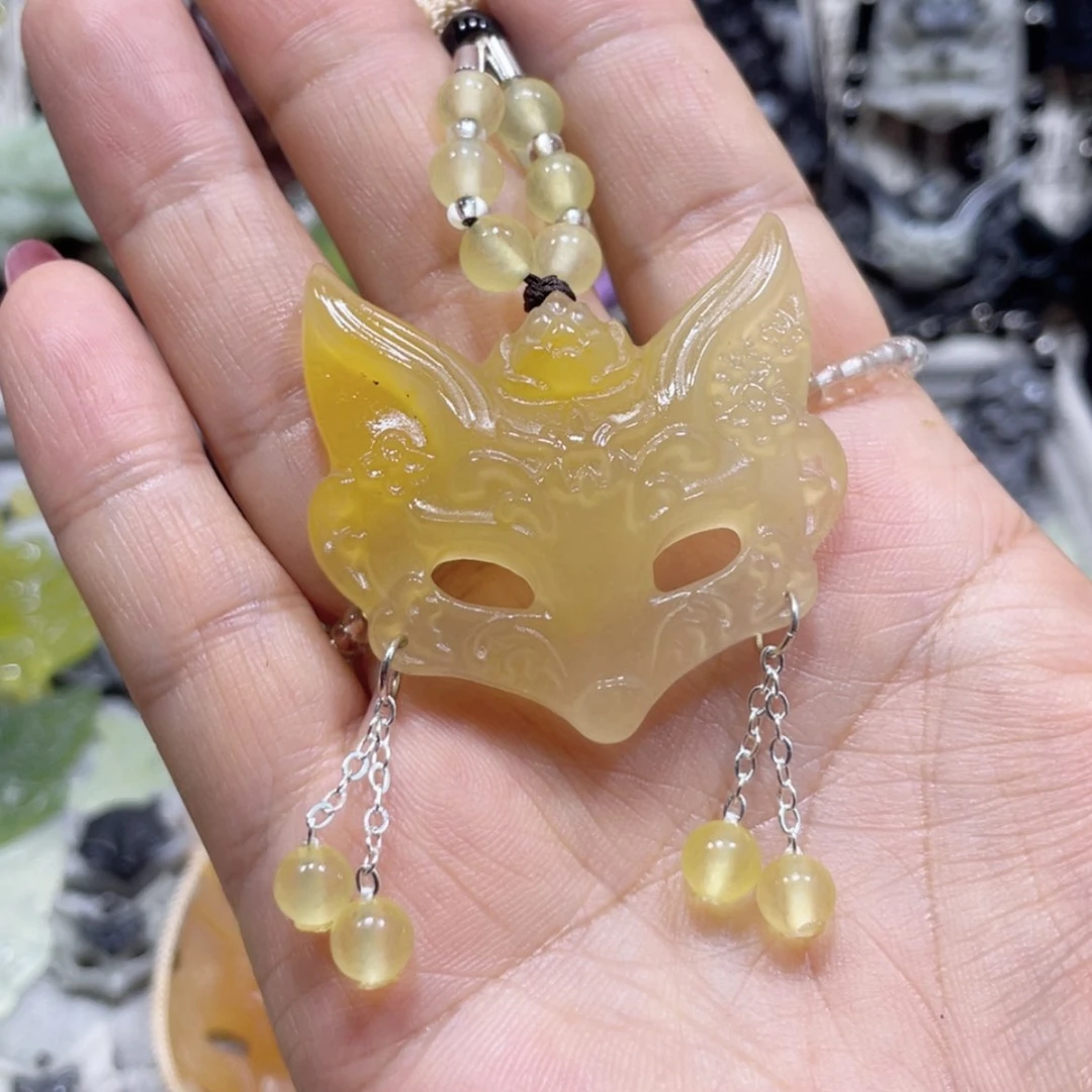 【闪购商品】岫玉未镶嵌颈饰L**?21吊坠