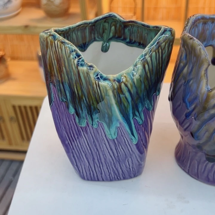 有孔，满10元发货多肉陶瓷花盆