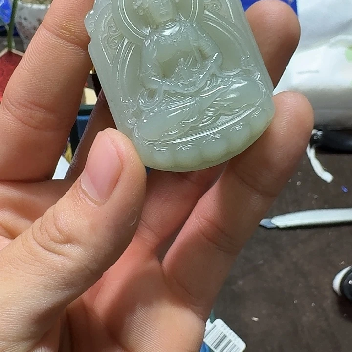 未镶嵌和田玉（糖玉）车挂