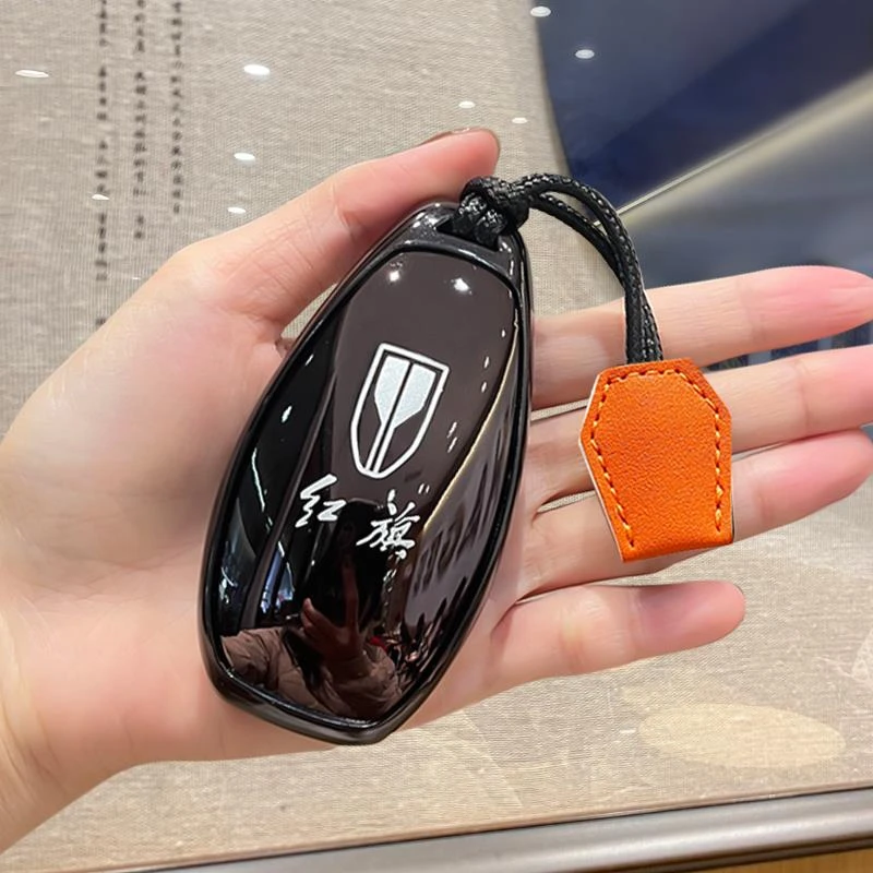 2025款红旗h5钥匙套hs5高级感eqm5专用h9汽车hs3新h6男hs7壳扣女