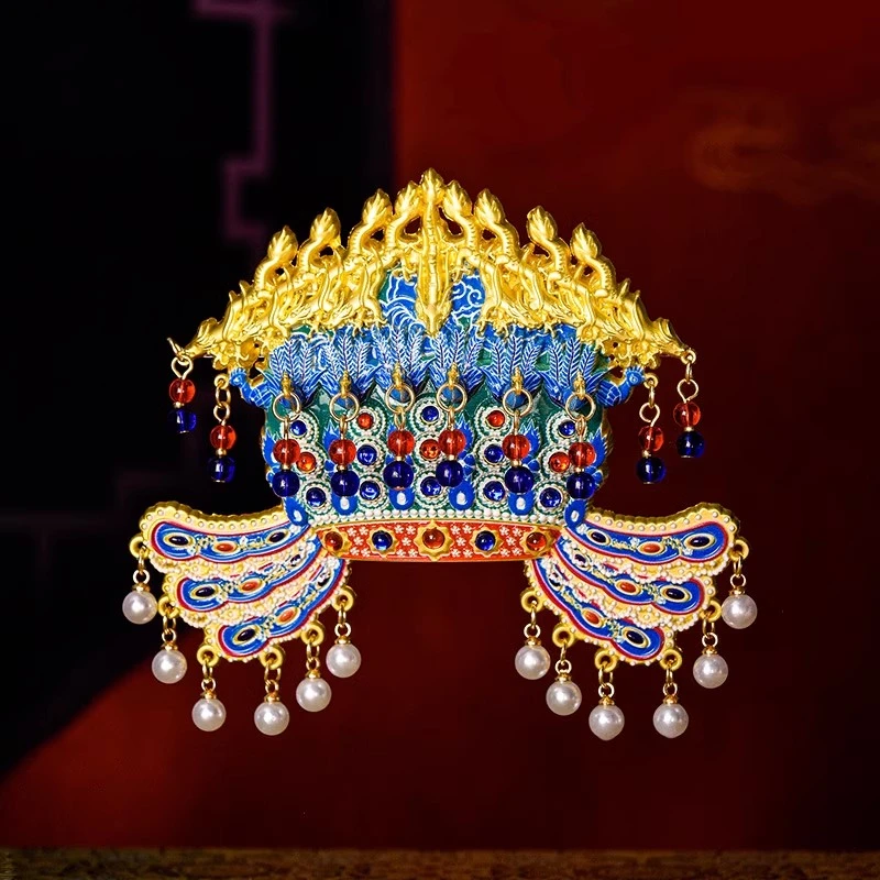 国博正品中国国家博物馆九龙九凤孝端皇后凤冠故宫北京文创纪念品