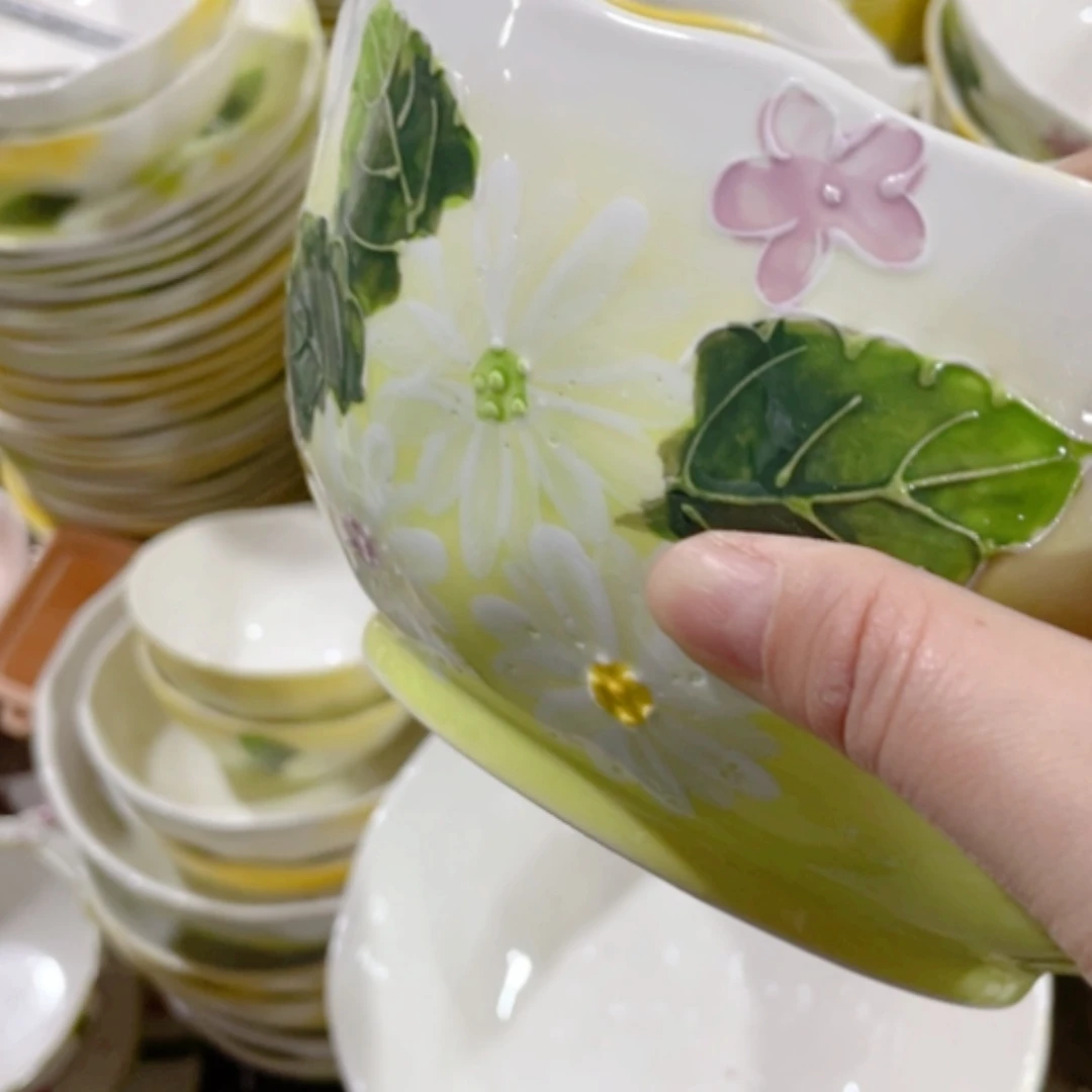 【闪购商品】陶瓷盘碗杯碟瑕疵完美主义者勿拍2…处理，