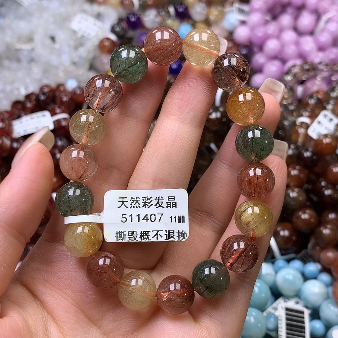 水晶手链未镶嵌，