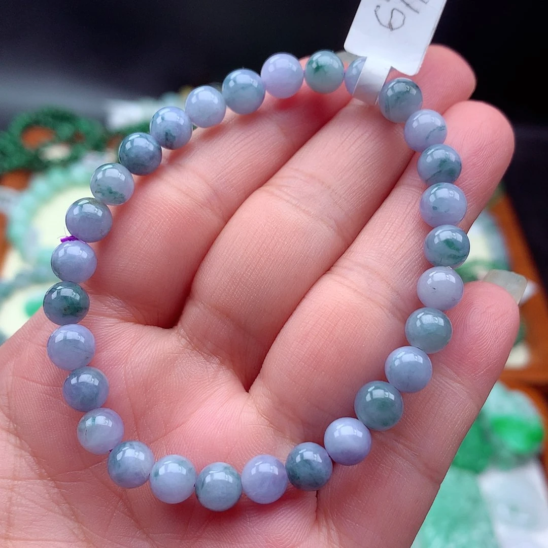 翡翠未镶嵌项链手串