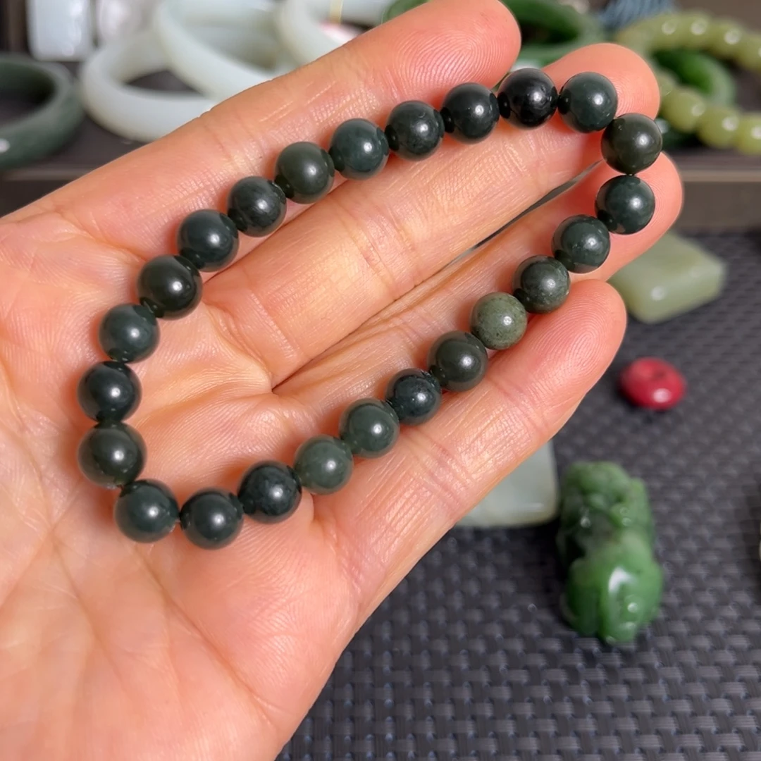 和田玉（糖玉）未镶嵌手链