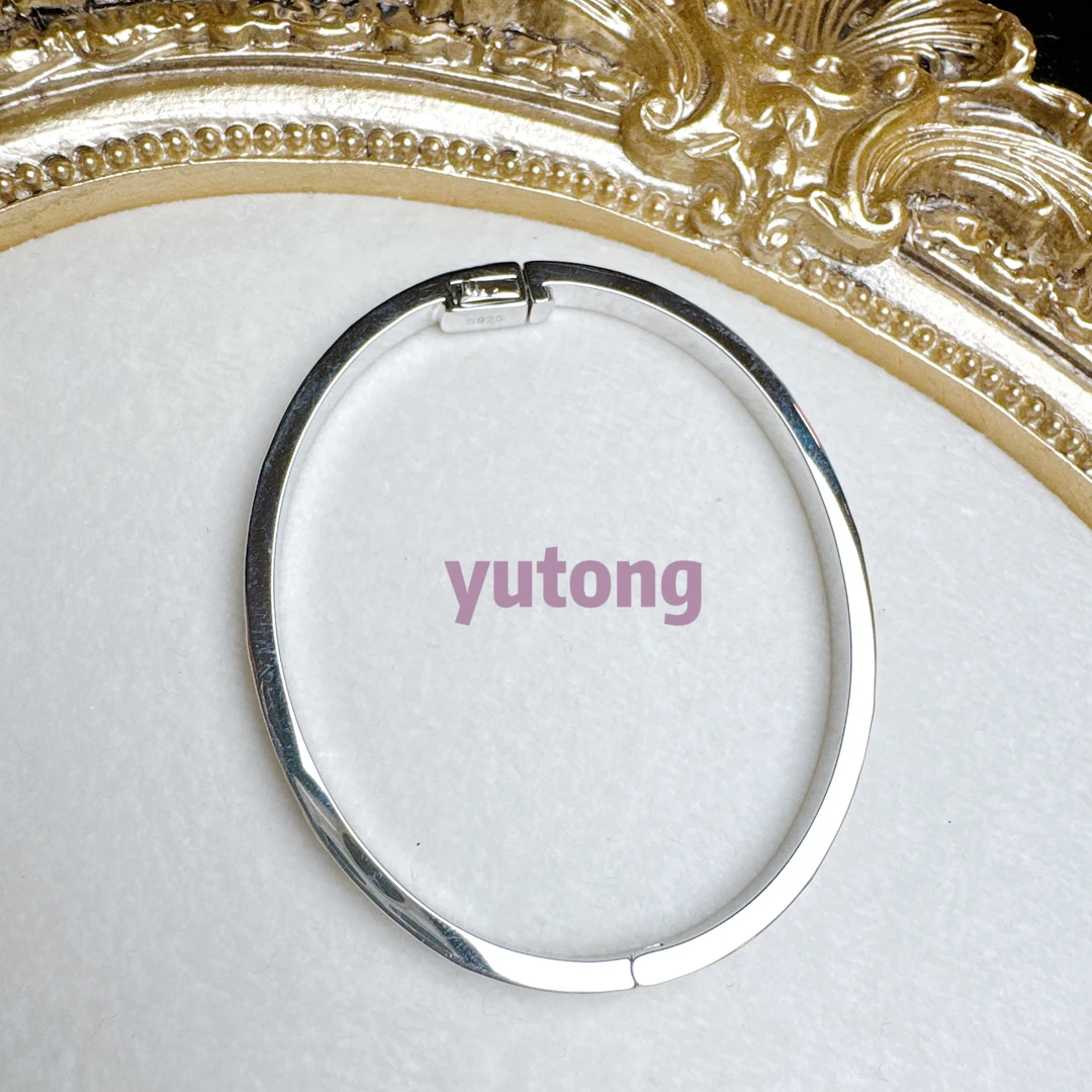 925银合成锆石手镯 【雨桐高奢饰品】手镯CC00787