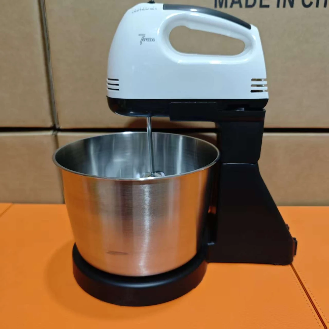 家用台式打蛋器带可搅拌搅蛋打奶油用于烘焙蛋糕和面