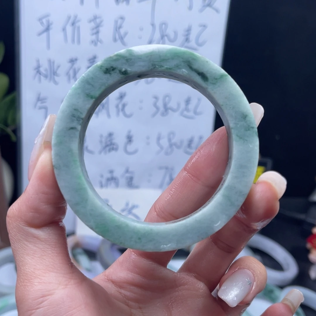定制翡翠未镶嵌手镯翡翠