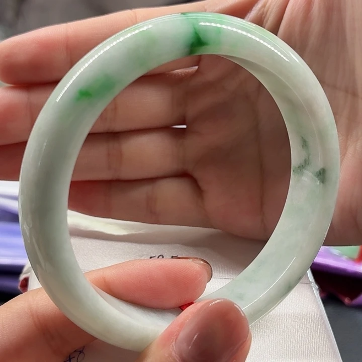 翡翠未镶嵌手镯59.2圈口
