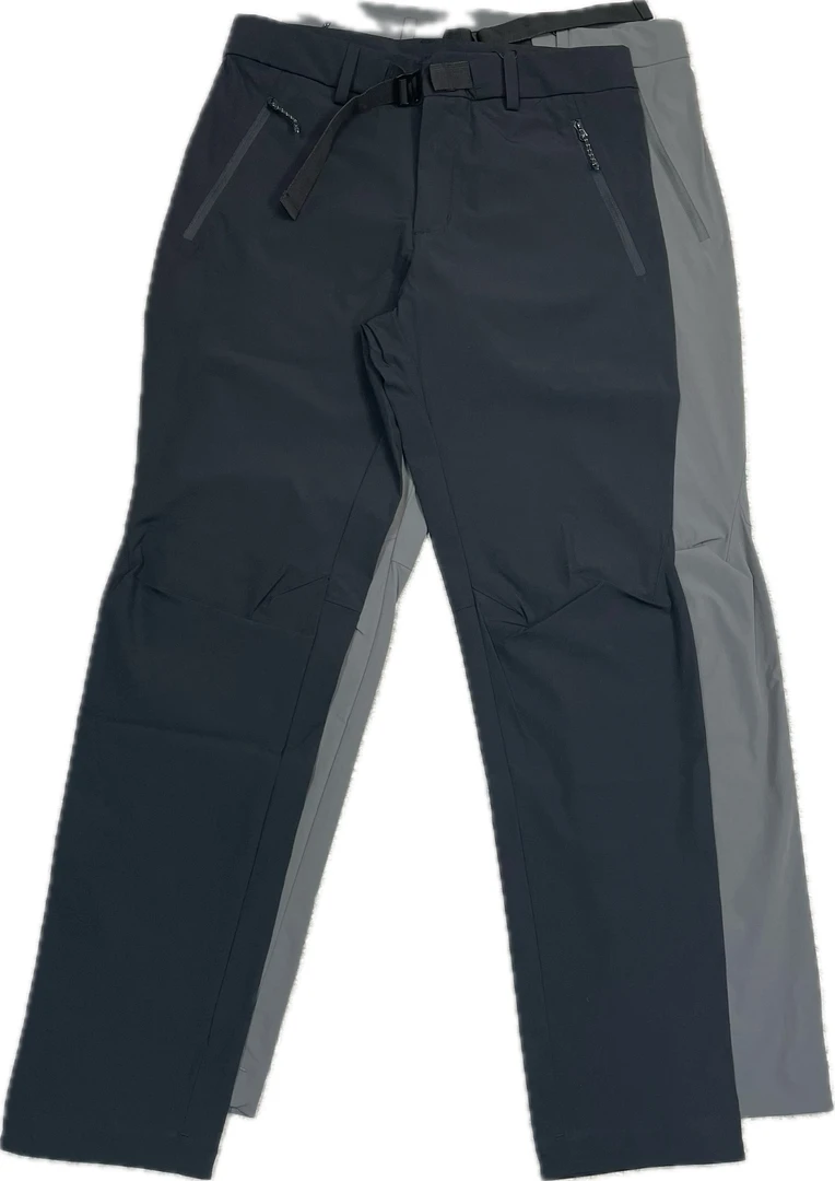 男士夏薄款冲锋速干裤腰带t9裤子