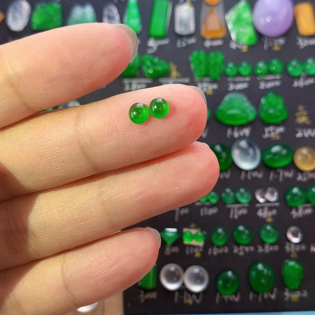 翡翠未镶嵌颈饰纯天然翡翠a货