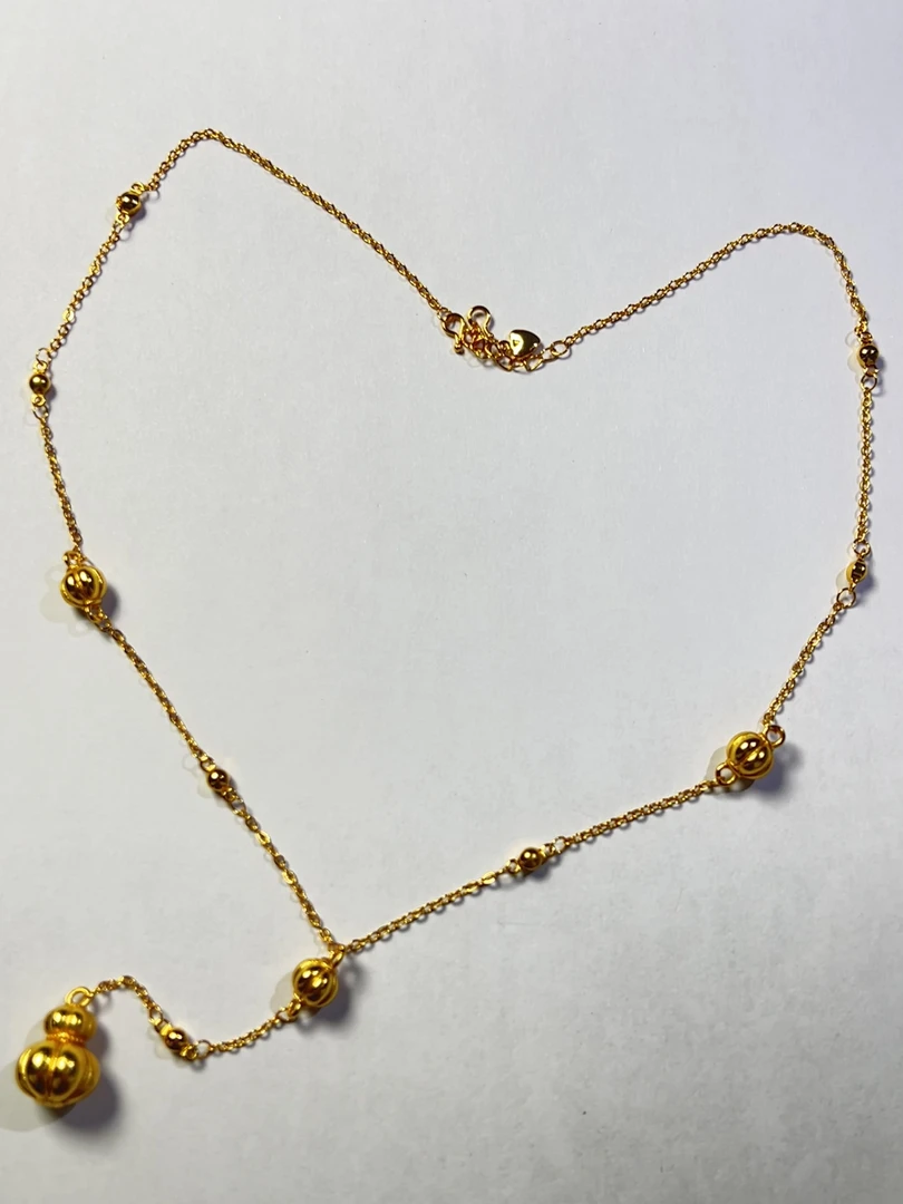 原创老师傅精工古法项链Ht7914