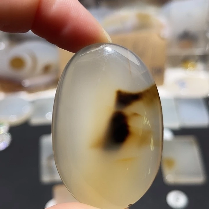 玛瑙/玉髓玉牌未镶嵌