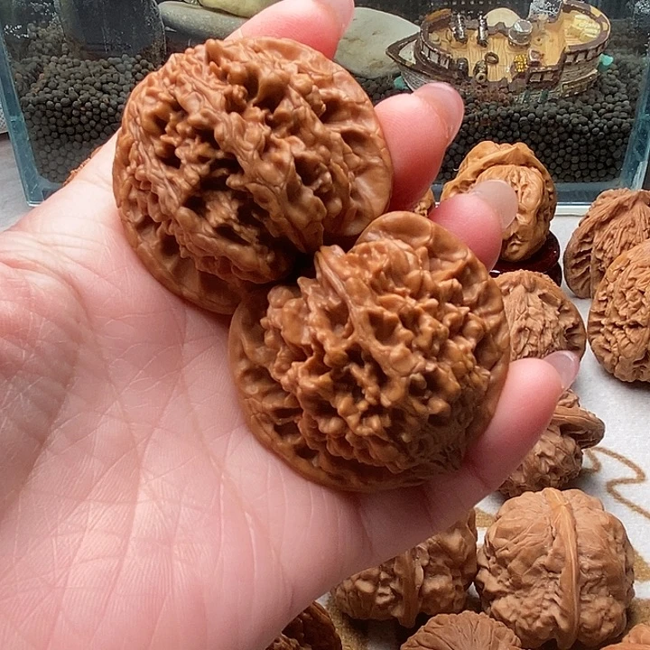 吊坠文玩核桃满天星