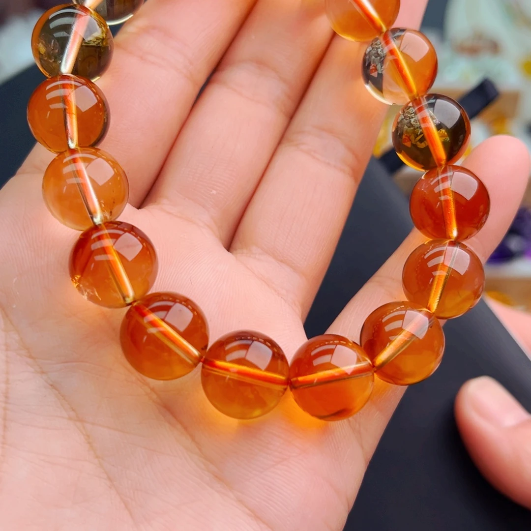 未镶嵌水晶手串天然保真