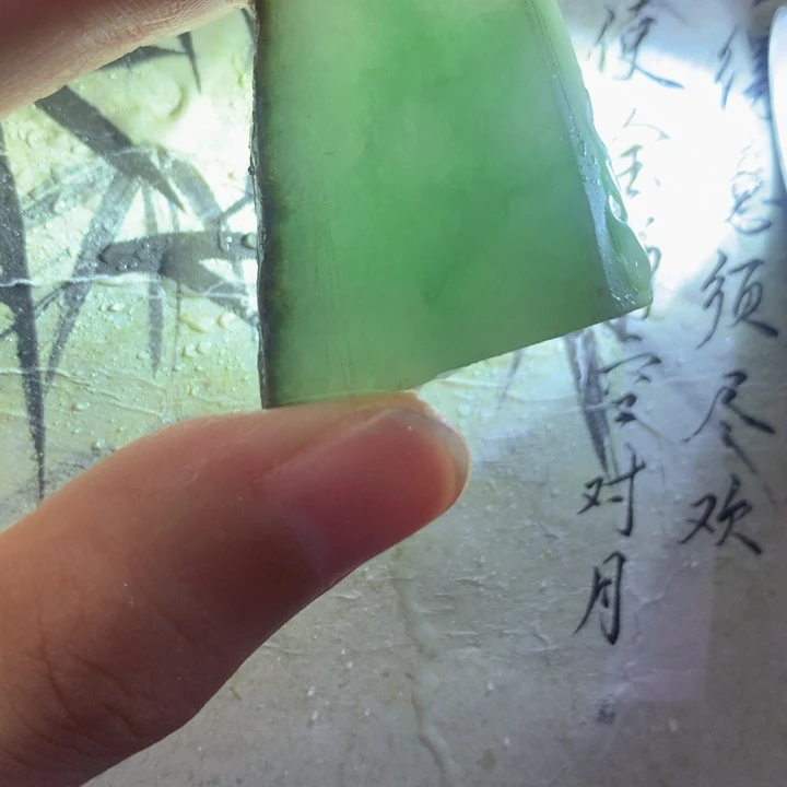 裸石翡翠翡翠吊坠