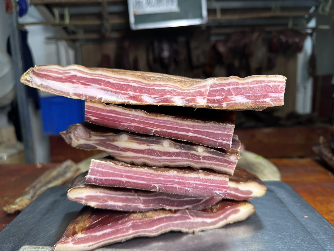 【偏瘦腊肉】排骨五花旁边的瘦肉