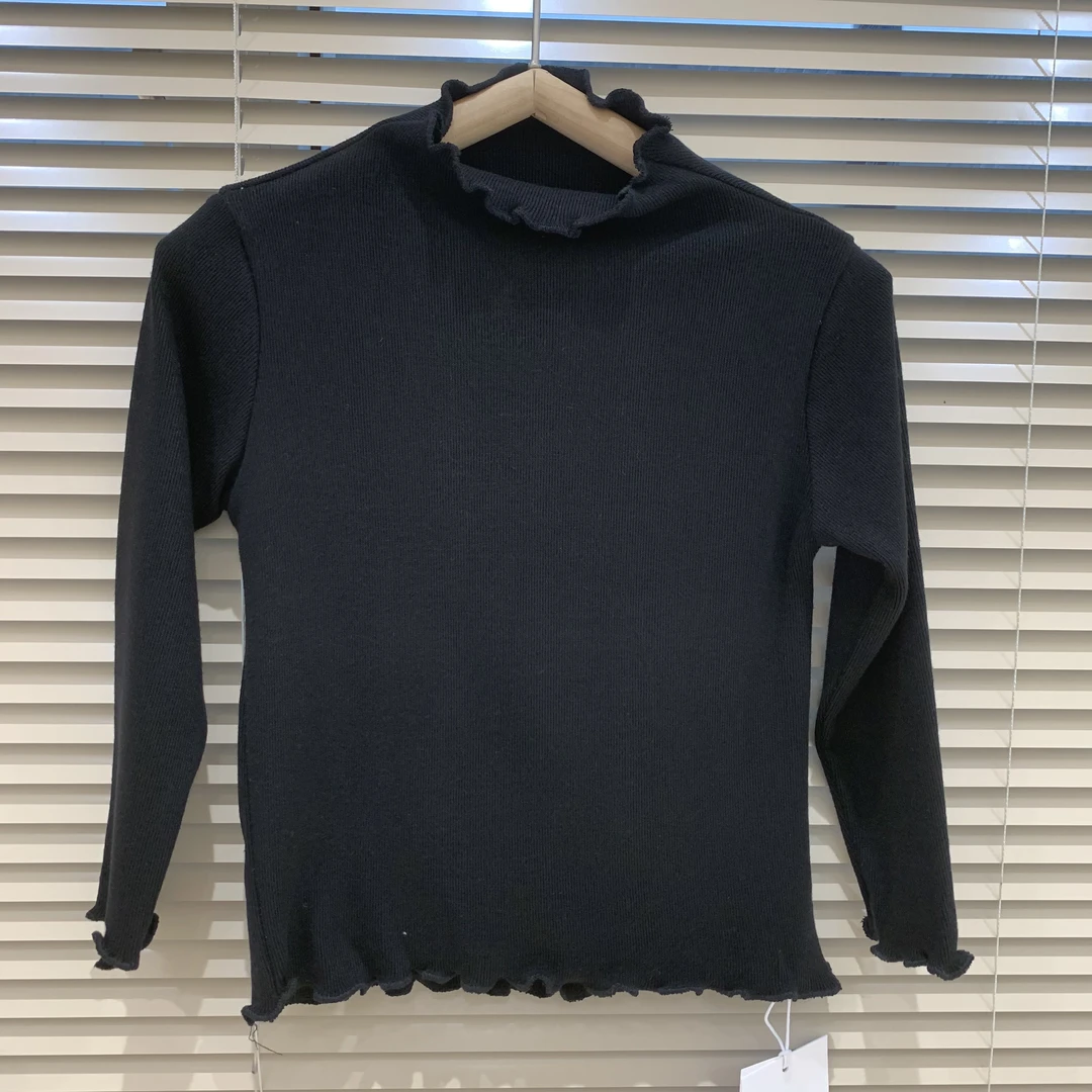 H305儿童黑色打底衫