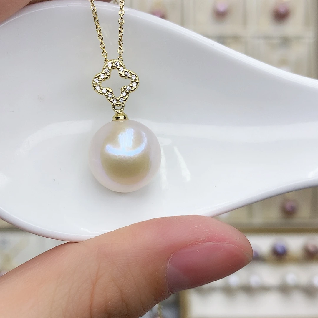 淡水珍珠颈饰合金