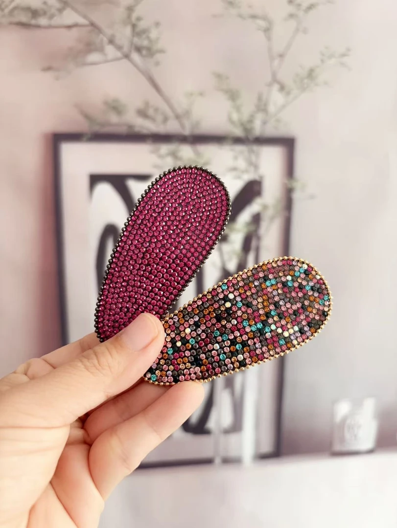 韩国东大门时尚闪闪气质精致拜拜夹A68