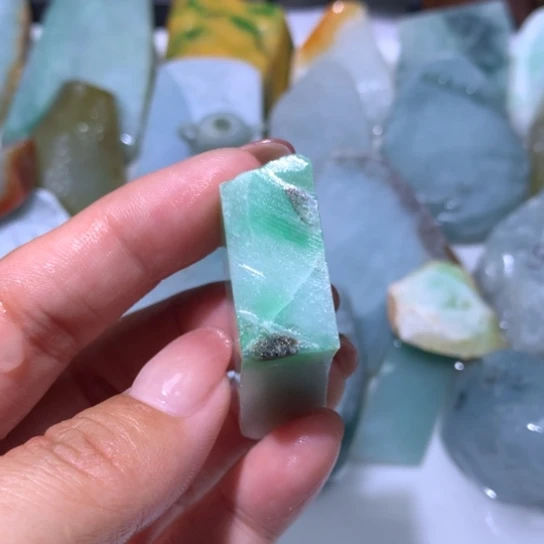 散珠翡翠翡翠边角料