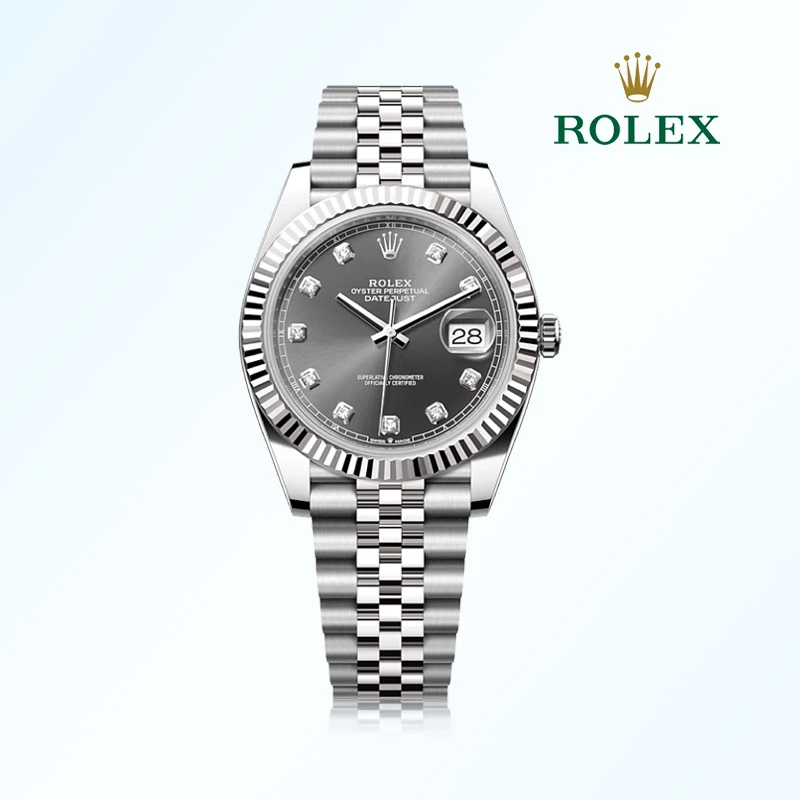99新 Rolex/劳力士 /特价表/日志灰盘钻刻/41mm名表