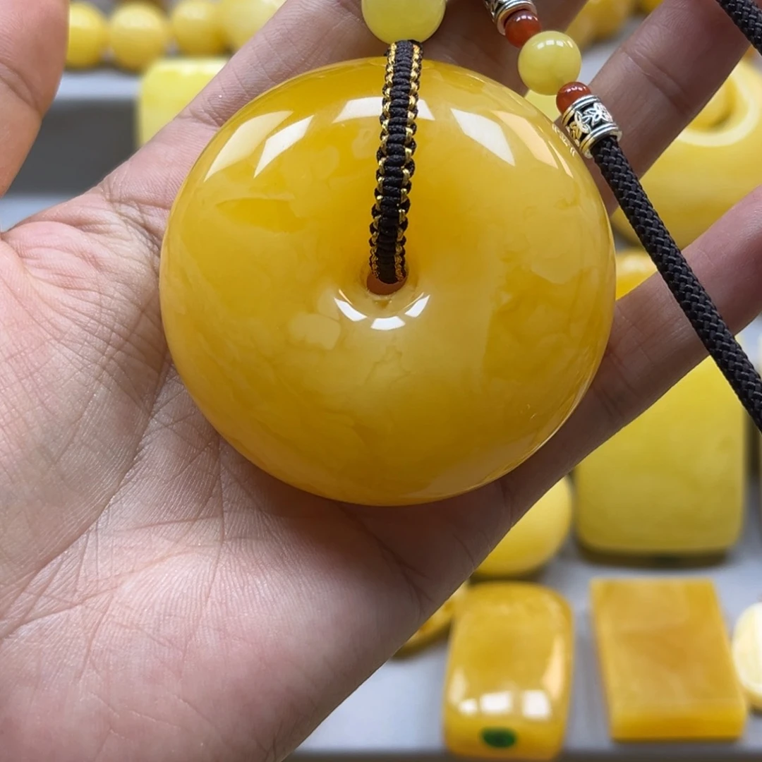 蜜蜡珠宝奇石未镶嵌坏*人