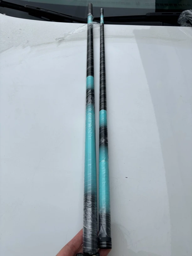 钓鱼抄网杆40T纯碳素超硬