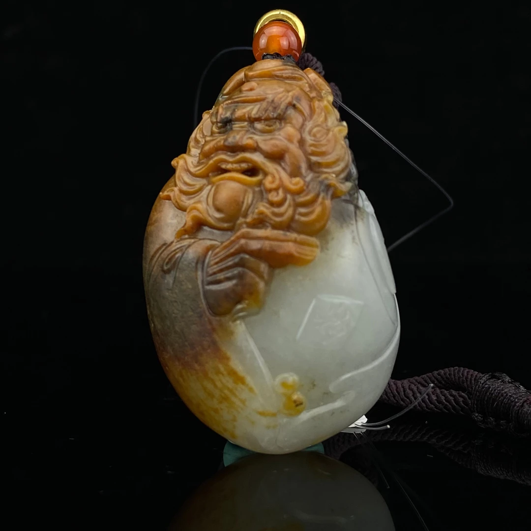 EW20006HC 和田玉 钟馗纳福/朵云轩