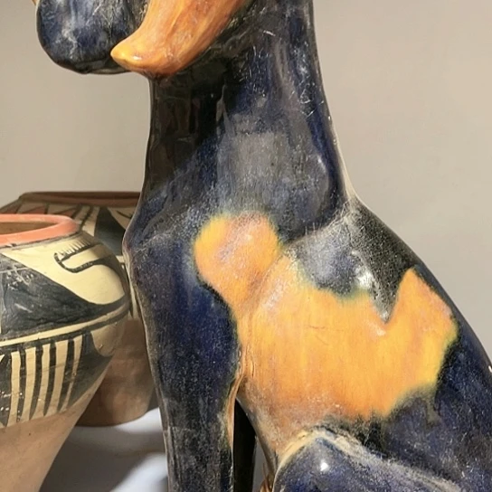 瓦当摆件摆件茶桌茶台陶瓷K***王